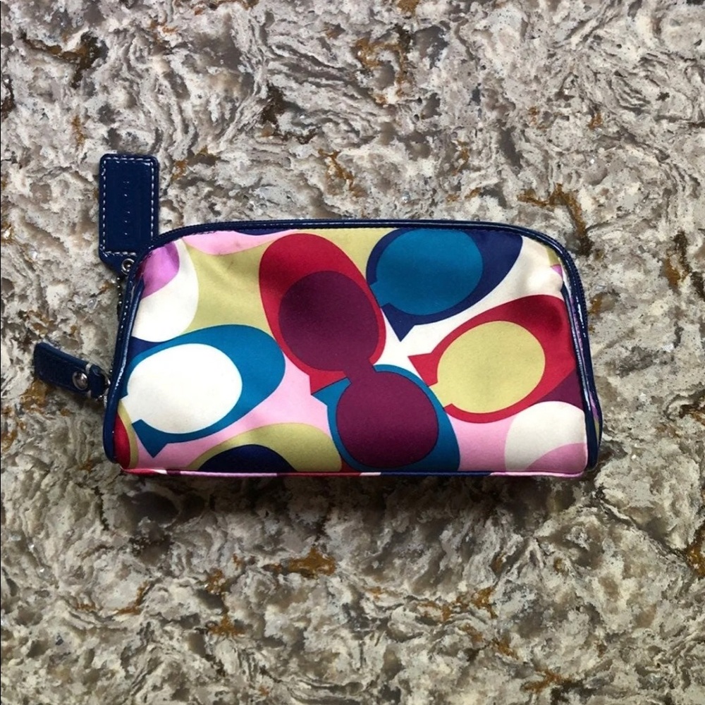 COACH cosmetic bag